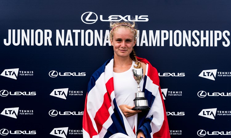 14U Lexus Junior Nationals Girls' title winner