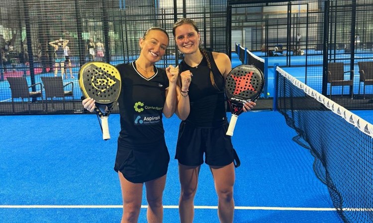 Aimee Gibson becomes joint British No.1 in padel