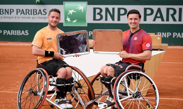 Roland Garros 2024: Hewett & Reid win fifth successive title as Lapthorne finishes runner-up