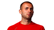 A headshot of British tennis player Dan Evans.