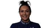 A headshot of British tennis player Heather Watson.